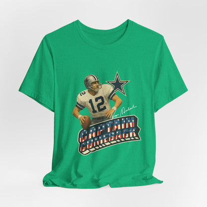 Captain Comeback Football Tee — Vintage Quarterback Graphic T-Shirt